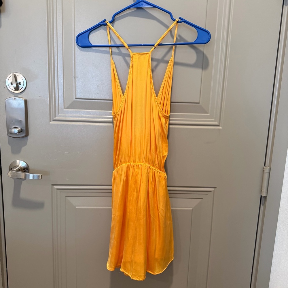 Rays for Days Avery Romper Yellow Satin Size XS - Picture 3 of 6